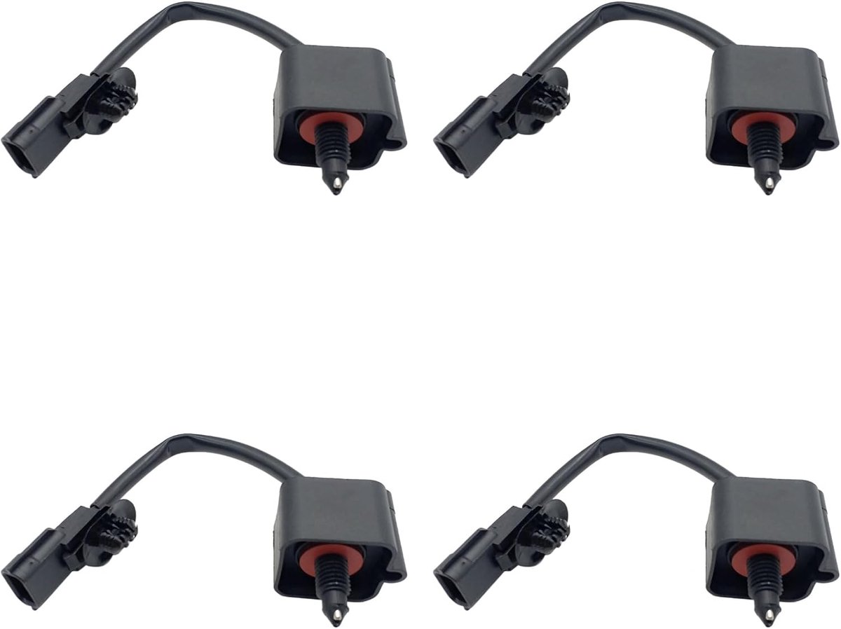Auto Water Sensor - Motor Sensor - Motor Onderhoud - Compact Ontwerp - 4 Stuks - Zwart
