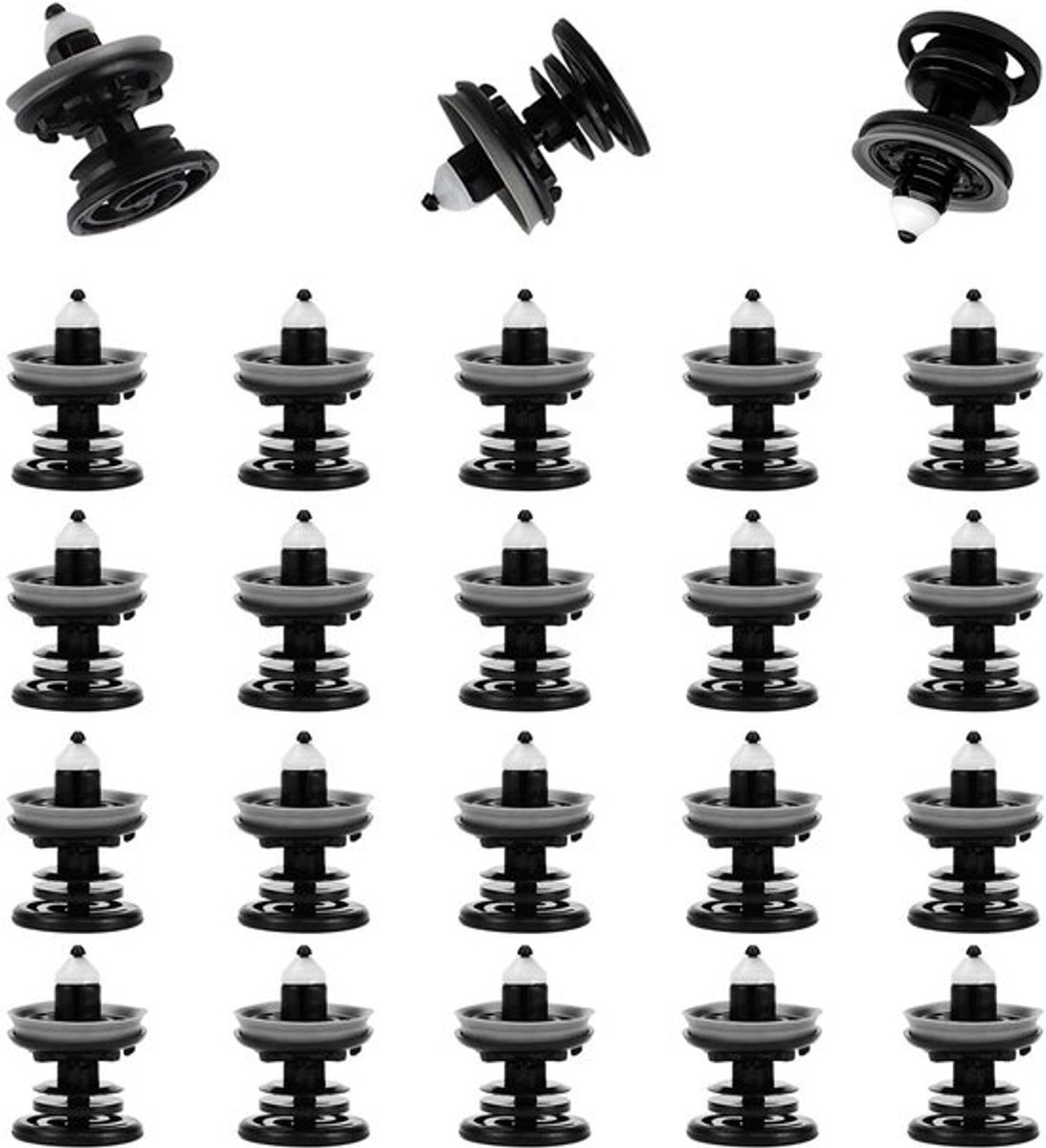 Hoogwaardige trim fixing clips voor T5 montagesystemen