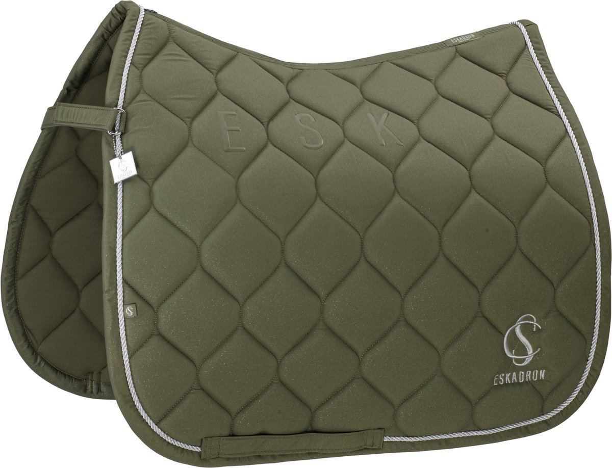 Eskadron SS25 Classic Zadeldekje SPARKLE dusty olive DL