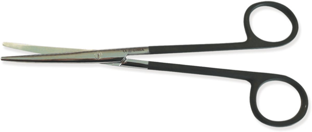 Super Cut Metzenbaum schaar gebogen 18 cm
