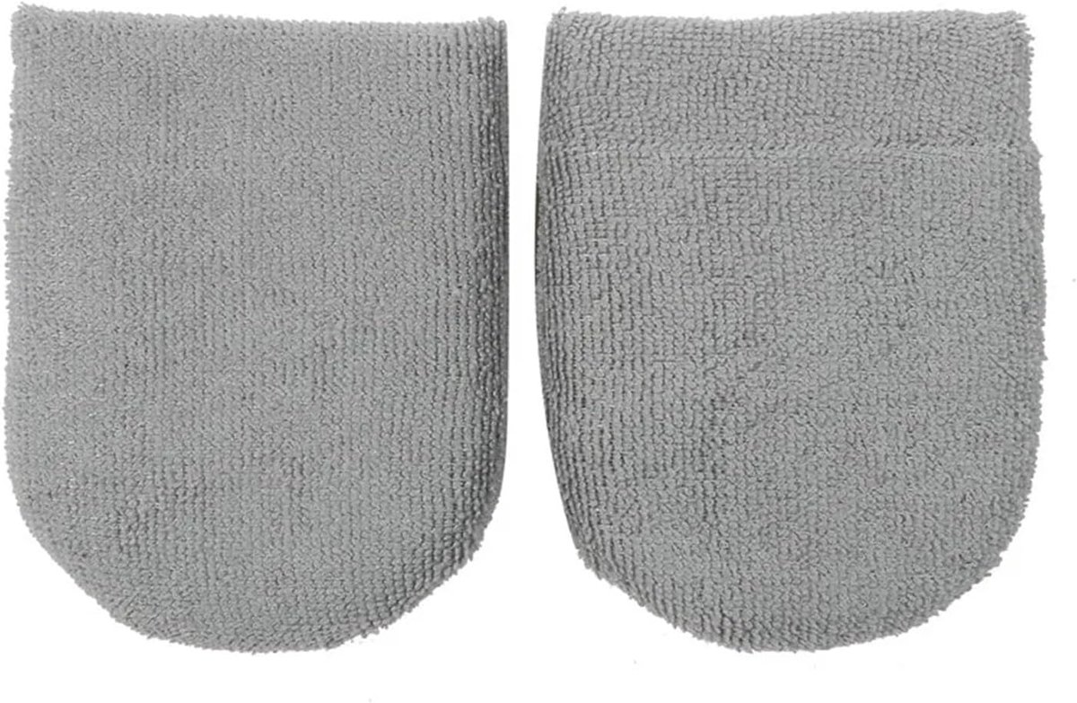 Autowas Applicator Mitts - Polijstspons Wax Schuim - Auto Schoonmaken - Zachte Microfiber - 145x115x3cm - Grijs