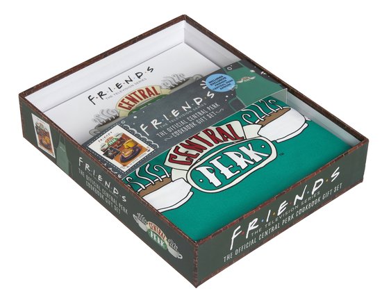 Friends: The Official Central Perk Cookbook Gift Set - cover