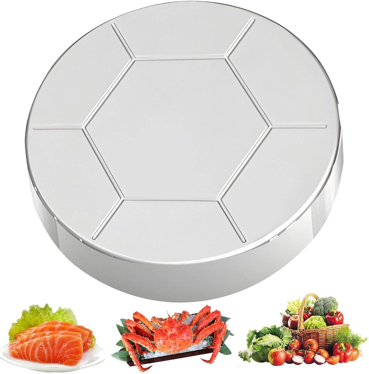 Koelpack Herbruikbaar - Roestvrij Staal - Buiten Activiteiten - Ruimtebesparend Ontwerp - 9.5 cm x 2 cm - Voetbal