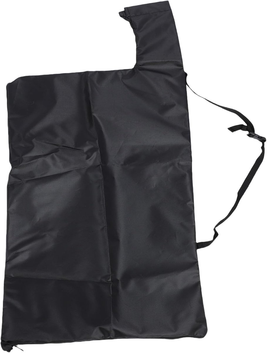 Bladblazer Vacuümzak - Vuilopvangzak Tuin - Tuin Opruimen - Bodemdump Ritssluiting - 60 X 45 X 35 Cm - Zwart
