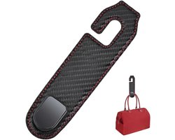 Hoofdsteun Haken - Autohaken - Auto Organiseren - Robuuste Constructie - 2.8 x 5 x 2.8 cm - Koolstofvezel