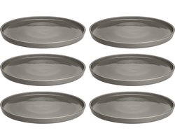 Leonardo Roma bord 22cm taupe - set/6