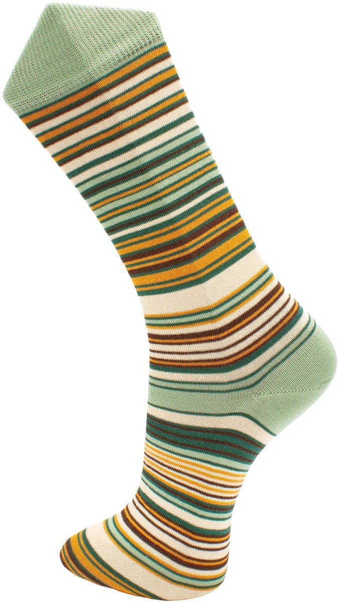 Effio - Marshall - Groen Beige- Katoen - Maat 41-45