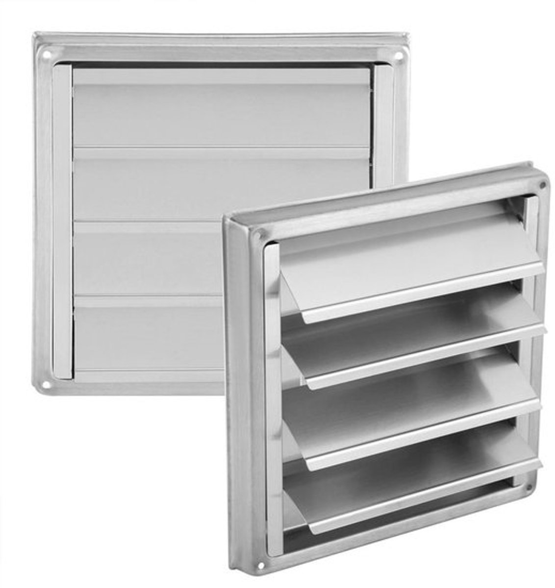 Dailygoods- Ventilatiegrille 100mm - Schokbestendig - Luchtrooster Buitenmuur