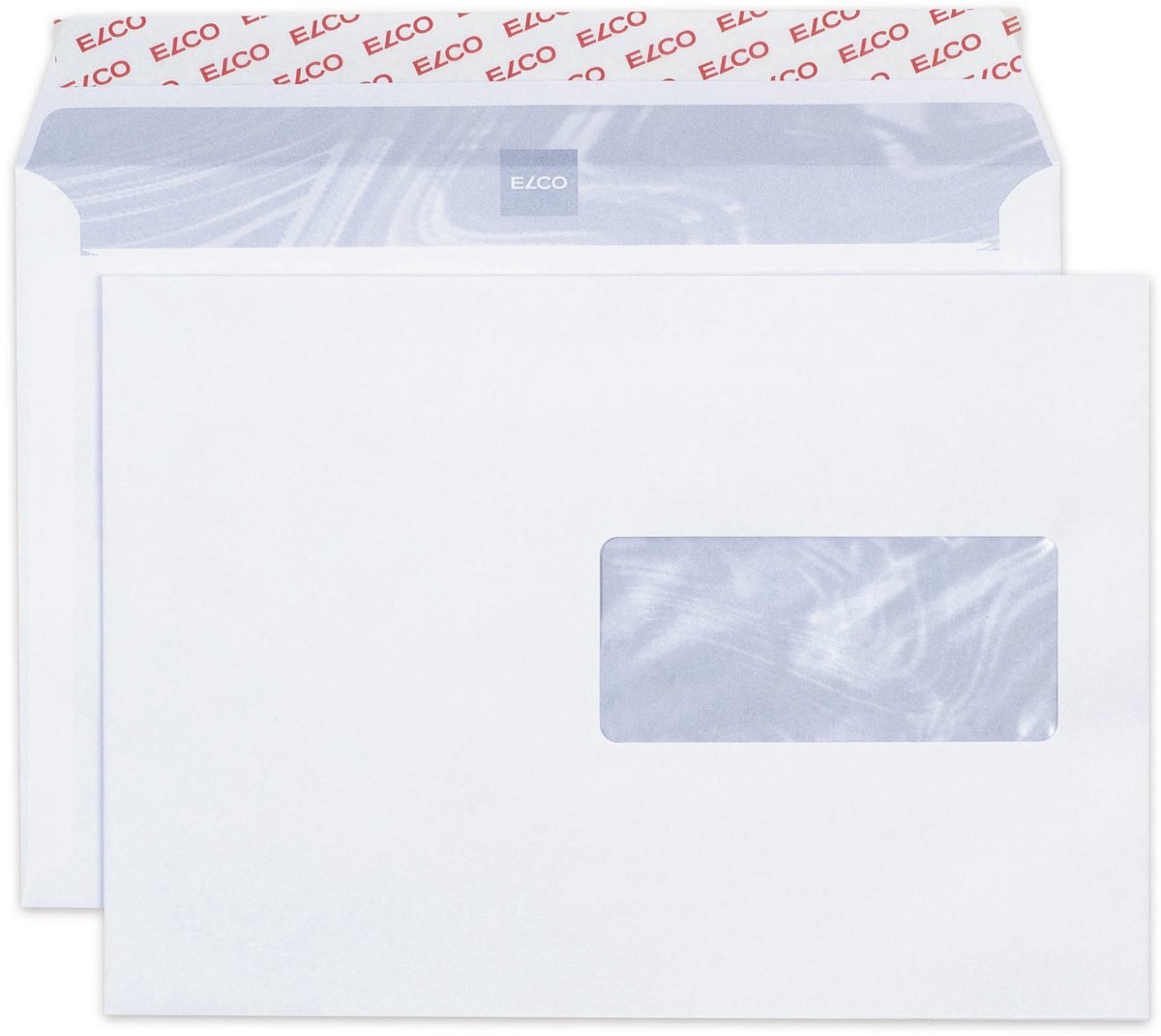 Elco envelop Premium Optifix C5 FSC 80 gram met venster rechts 500 stuks - EO-62896