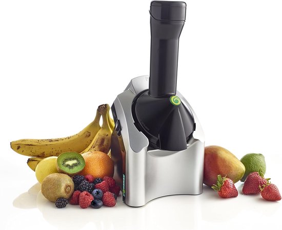 IJsmachine - Fruitijs Maker - Gezond Traktatie Maken - Snel Fruit Omzetten - 1.1 Kilogram - Zilver — afbeelding 3