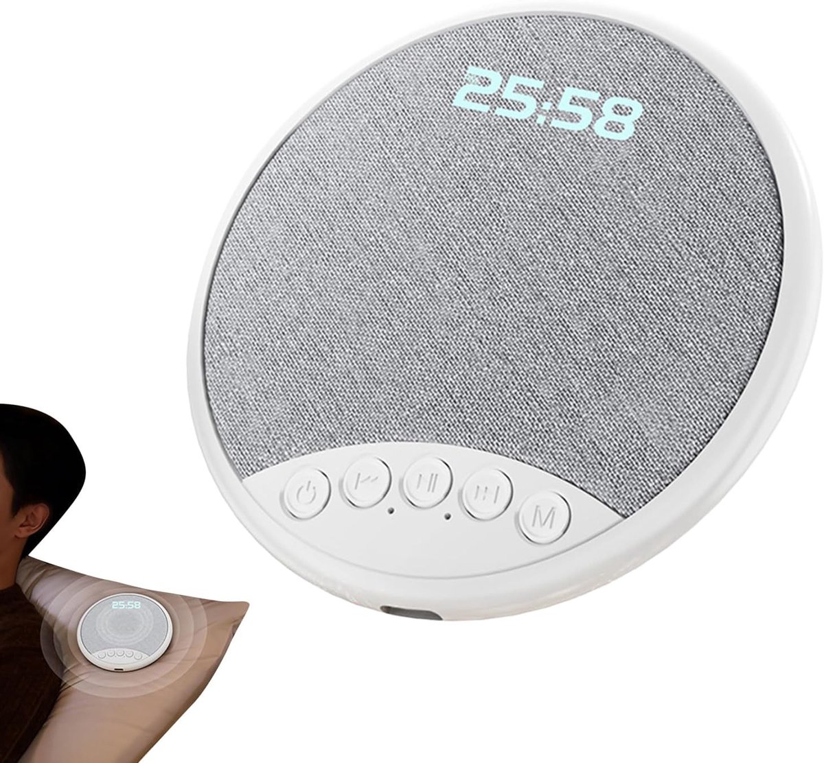 Slaapluidspreker Onder Kussen - Hoofdtelefoon Slaap Audio - Verbeteren Slaap Geluid - Plat Comfortabel Ontwerp