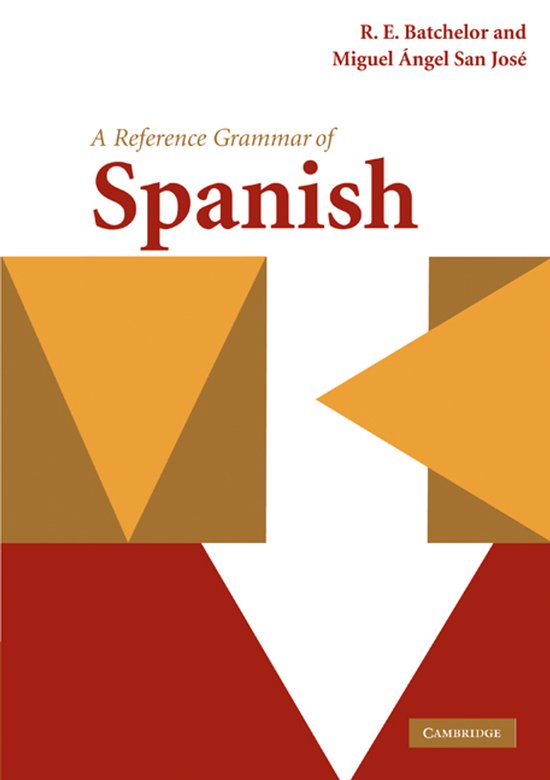 A Reference Grammar of Spanish - cover
