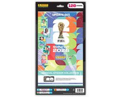 Panini FIFA World Cup 2026 Sticker Collection Updateset – 120 Stickers - Officiële WK 2026 Stickers – Aanvullingsset voor Album Verzamelaars
