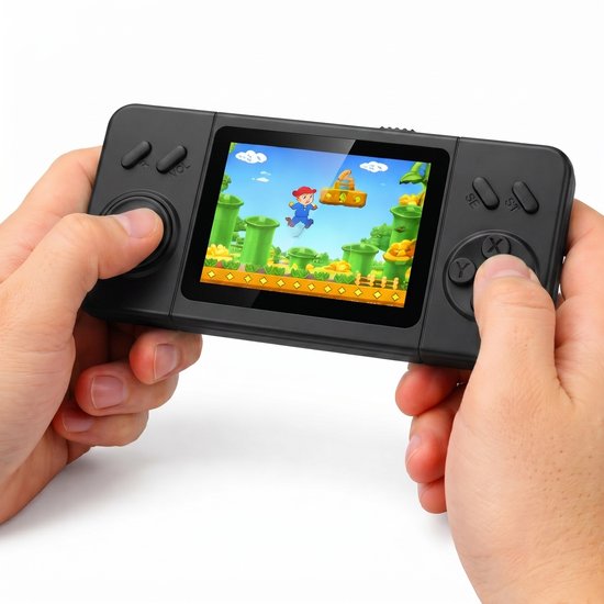 Retro Game Console – Handheld Spelcomputer voor kinderen – Gameboy – Reisspeelgoed – LCD-kleurenscherm – 266 Games