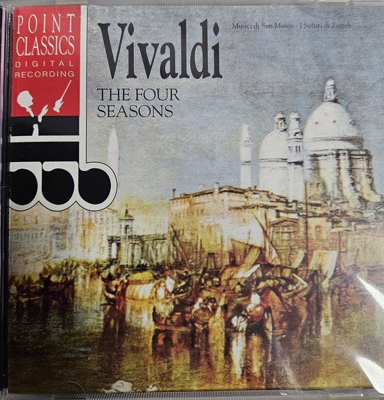 Omslag van Vivaldi - The Four Seasons - Musici di San Marco & I Solisti di Zagreb - POINT CLASSICS - 2650742