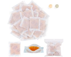 Droogmiddel Korrels - Silica Gel - Vocht Absorberen - Kleurindicator - 20 g x 24 stuks - Oranje