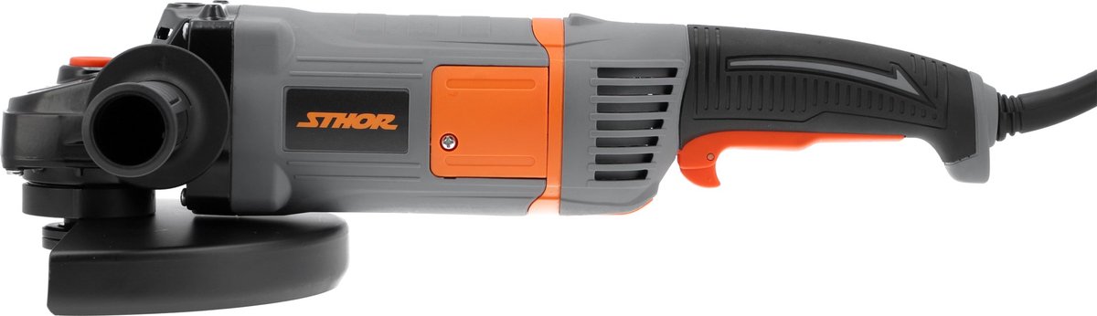 Professionele Haakse Slijper – 2000W – Ø 230 mm Slijpschijf – Met Soft Start & Draaibare Handgreep – Krachtige Haakse Slijpmachine voor Beton en Graniet – foto 4