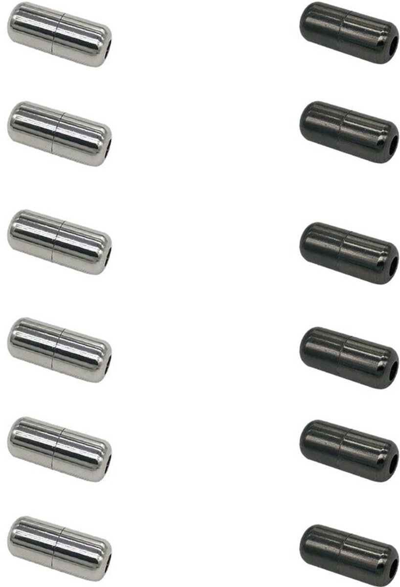 MTTProducts - Schoenveter Sluiting - No-Tie Laces - Eenvoudig te gebruiken - Zwart