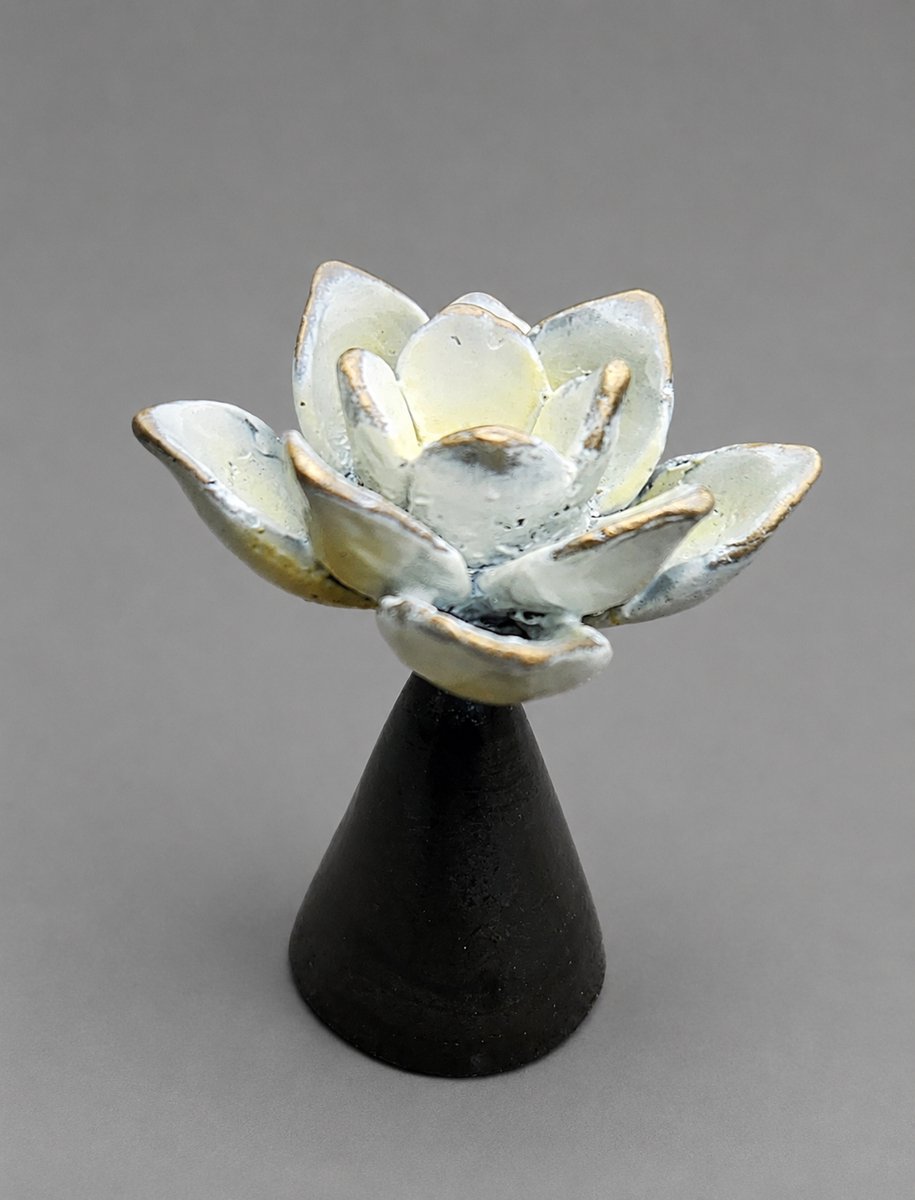 Bronzartes - MINI URN / BRONS - LOTUSBLOEM