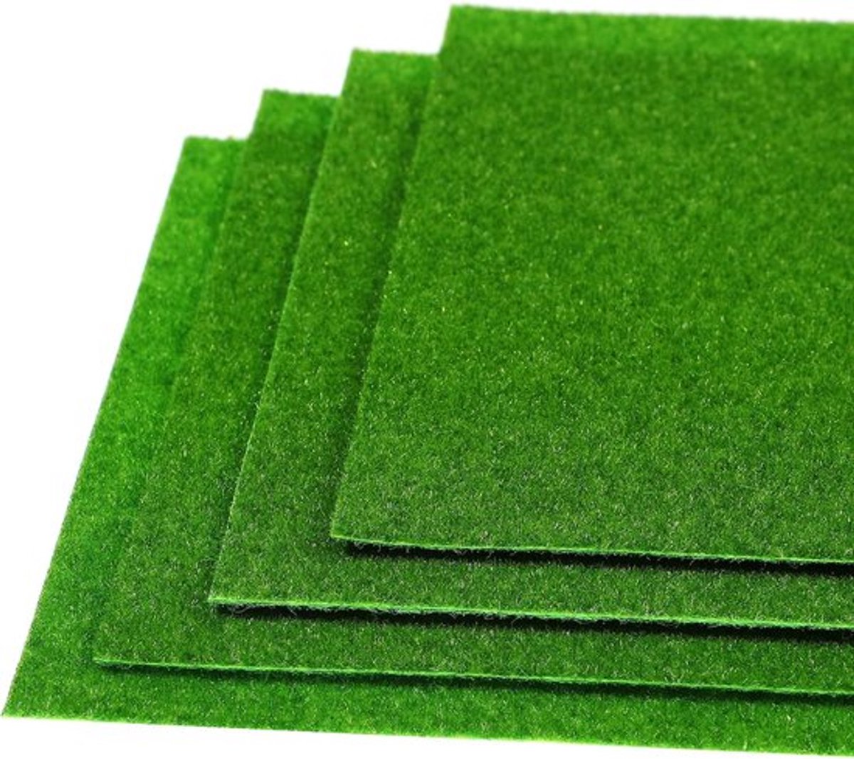 4 stukken mini weidenmodel gazon voor de bouwer