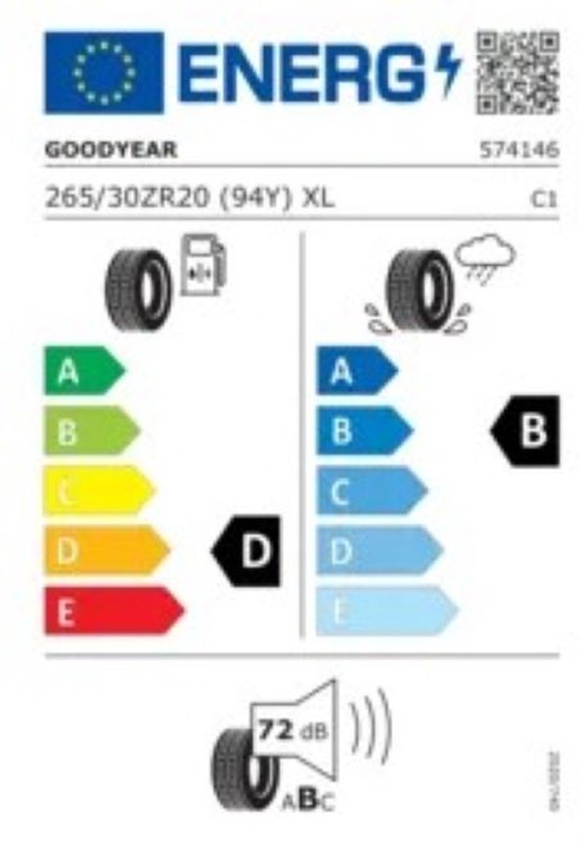 Goodyear Eagle F1 Supersport R 265/30 ZR20 94Y XL MFS – foto 2