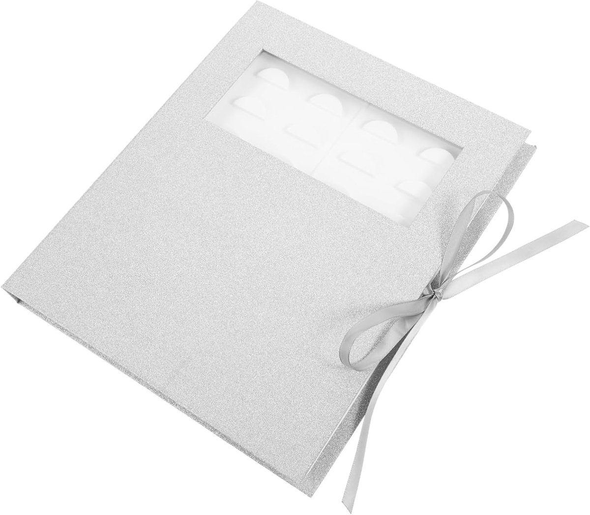 Wimper Opbergdoos - Nepwimper Houder - Wimpers Organiseren - Met Transparant Raam - 22x18cm - Afgebeeld
