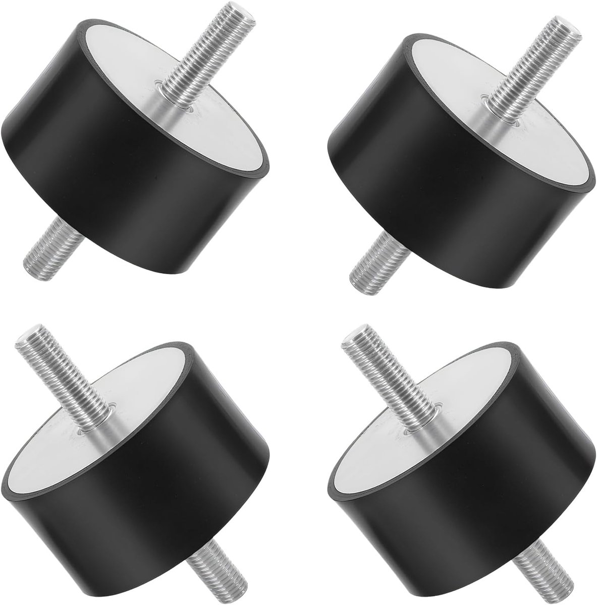 4 Rubber Buffer M8, Rubber Insulation Holders, Shock Absorber, Anti-Vibration, Vibration Damper, Silent Block, Rubber - ShopVlot