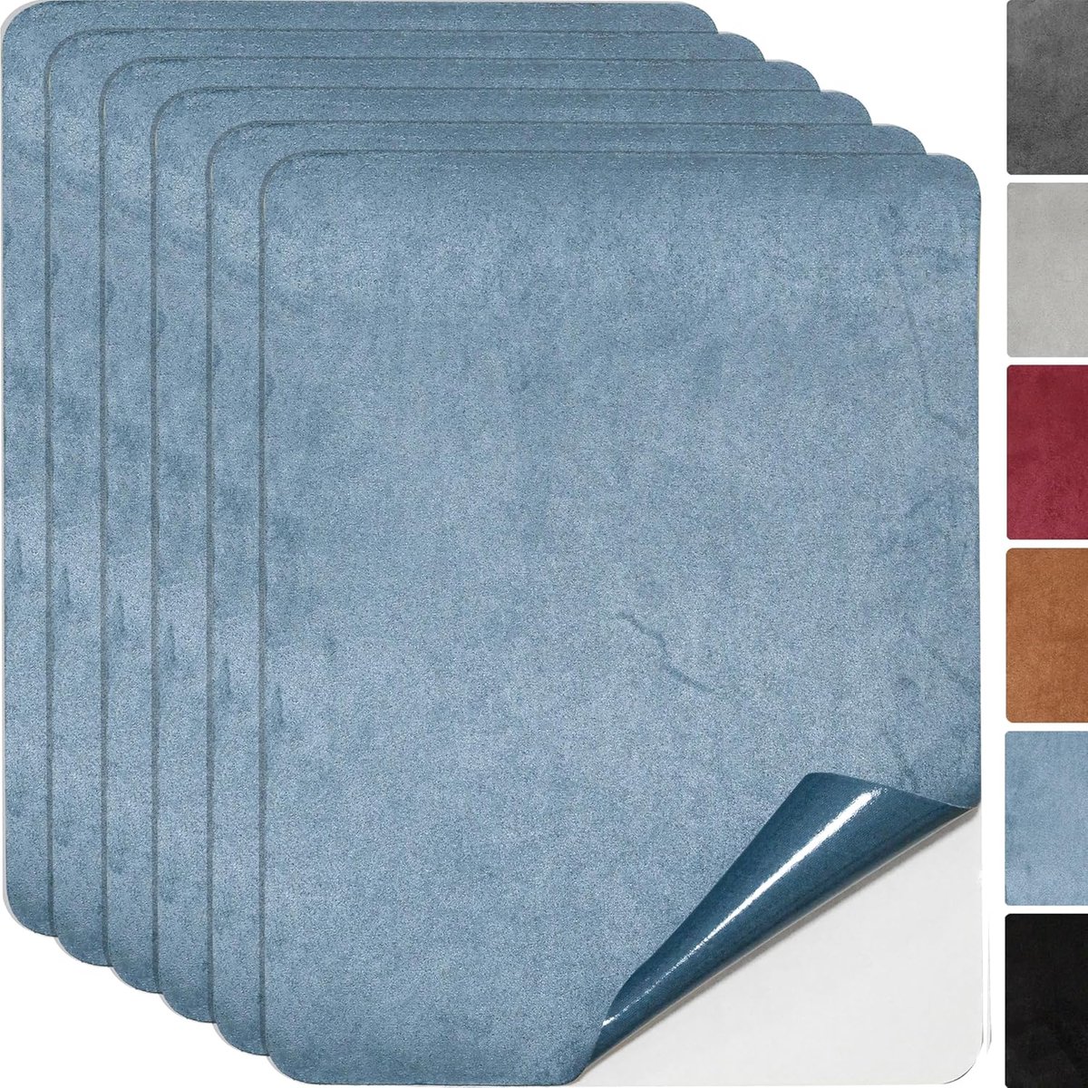 Cockpit bekleding 20 x 30 cm - Suède look - Zelfklevend - Verfraai je interieur - ShopVlot