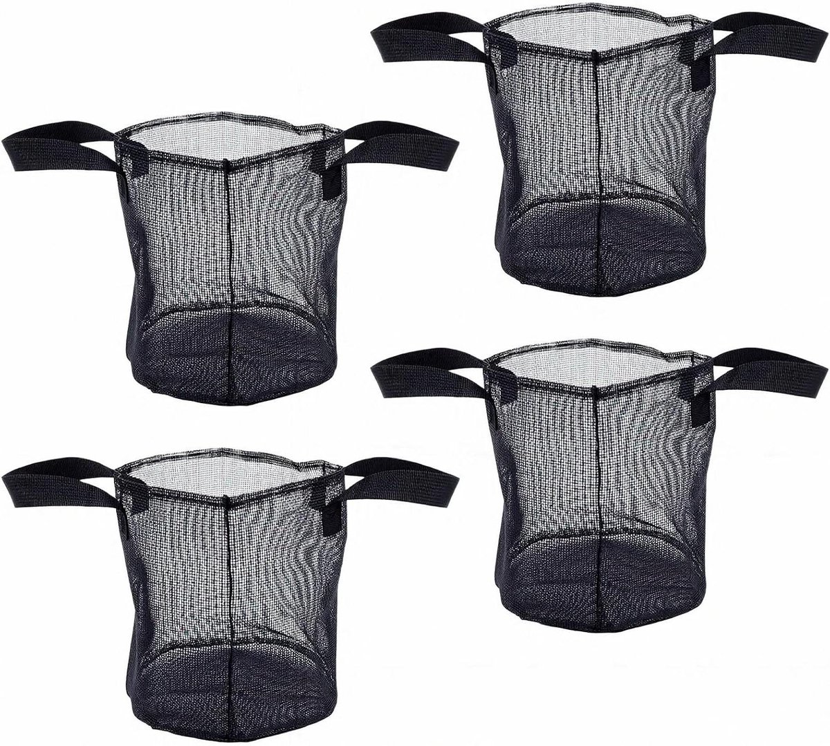 Vijverplant Manden - Aquatic Planter Zakken - Planten Kweken - Versterkt PVC Gaas - 17 x 16 x 6 cm