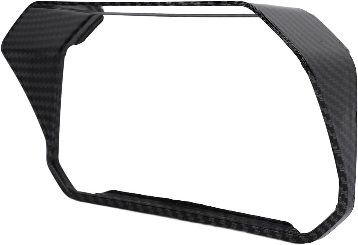 SnelShoppen - Engine Meter Zonnevisier Hoed Zonnevisier Cover Carbon Fiber Stijl R1300GS R1200GS 2023-2024 Bescherming en Glans