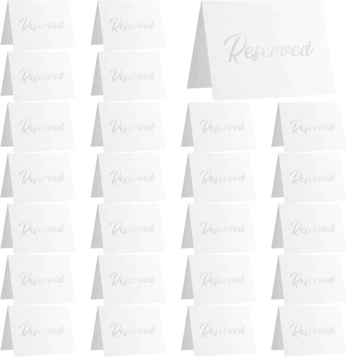 Tafelkaarten voor bruiloft, plaatskaarten voor zitorde, elegante naamkaarten voor huwelijksfeest