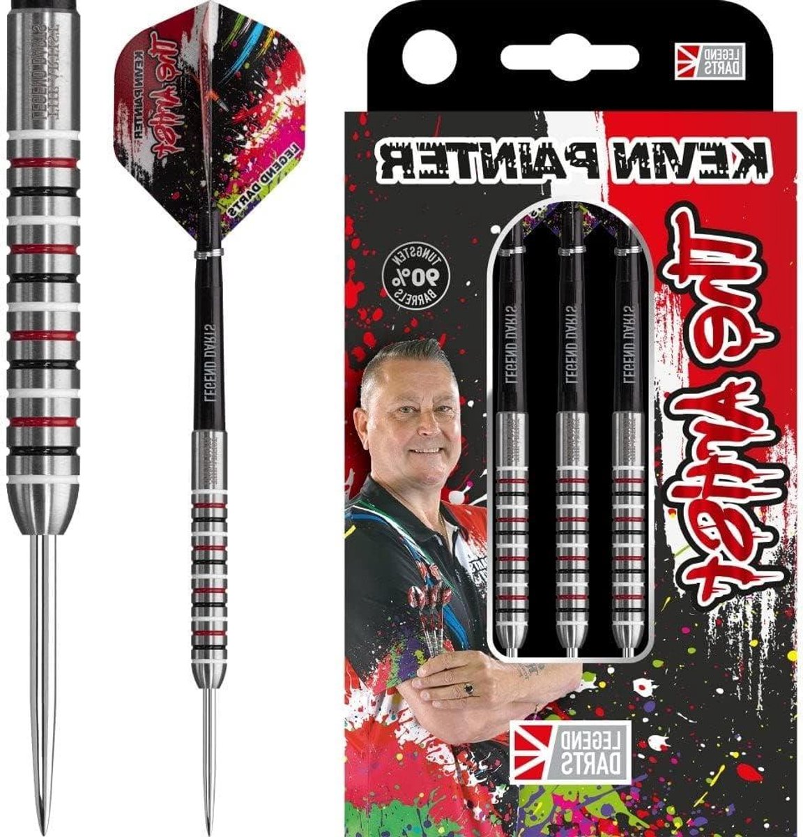 Dartpijlen Set - Tungsten Pijlen - Precisie Werpen - 90% Wolfraam Vat - 22 Gram - Veelkleurig