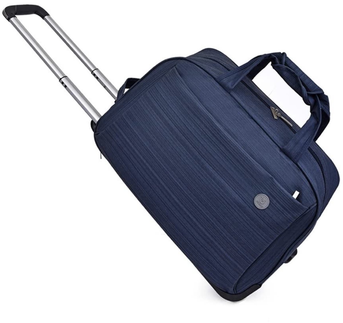 Omgoods- Reisduffel met wielen - Opvouwbare Reistas - Handbagage 50x26x32 cm - Ruime capaciteit - Lichtgewicht 2 kg - Oxford Stof