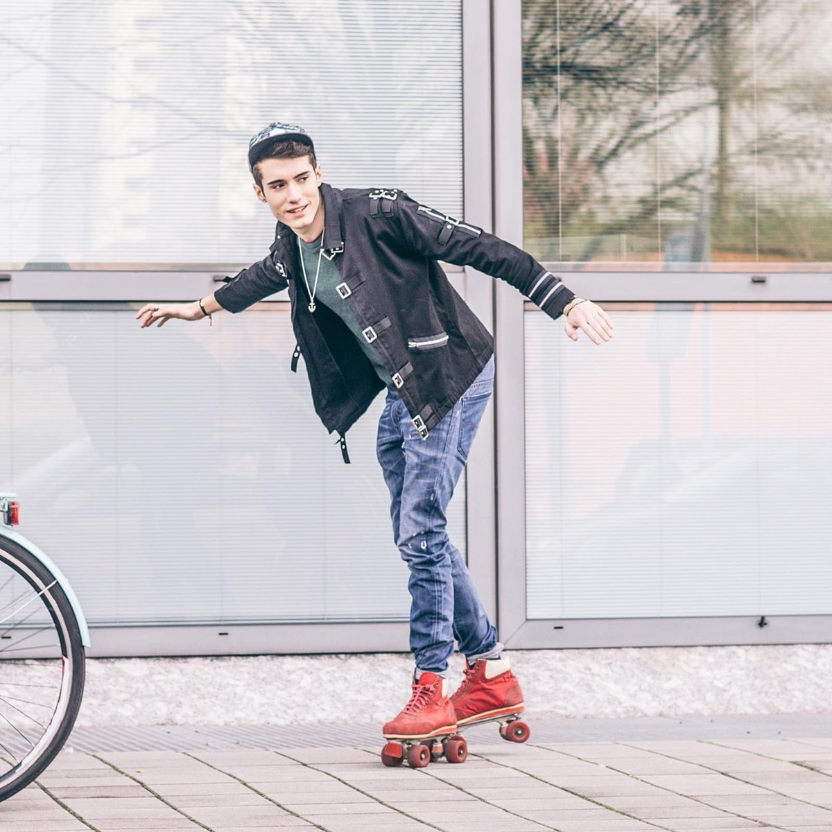 Omgoods - Roller Skate Remblokjes met Schroevendraaier, 1 Paar in Helderblauw