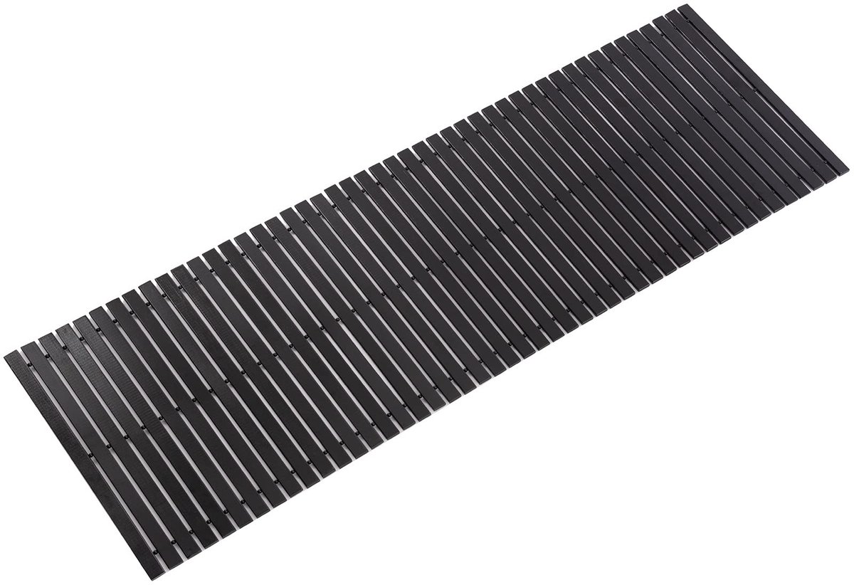 Omgoods - Bamboe Badmat voor Badkamer 46x112cm, Antislip en Waterdicht