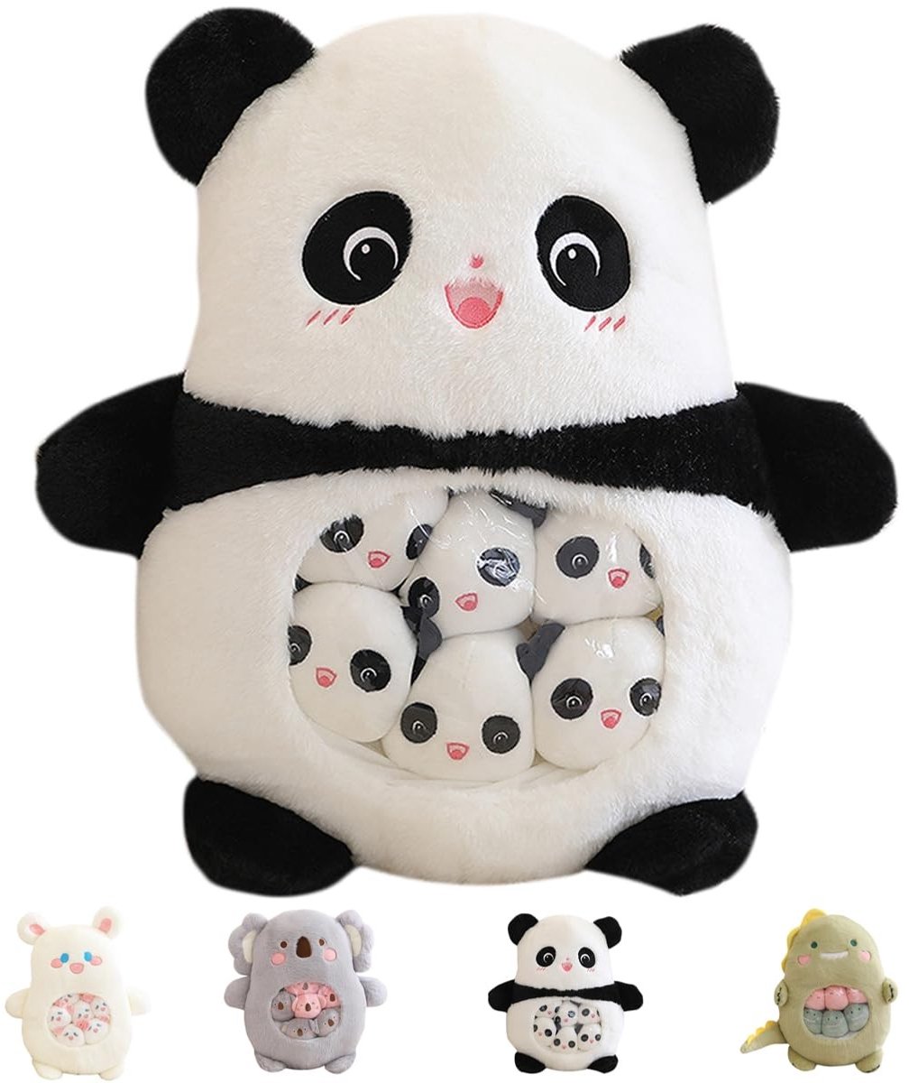 Omgoods - Schattige Panda Pluche Speelgoed en Kussen