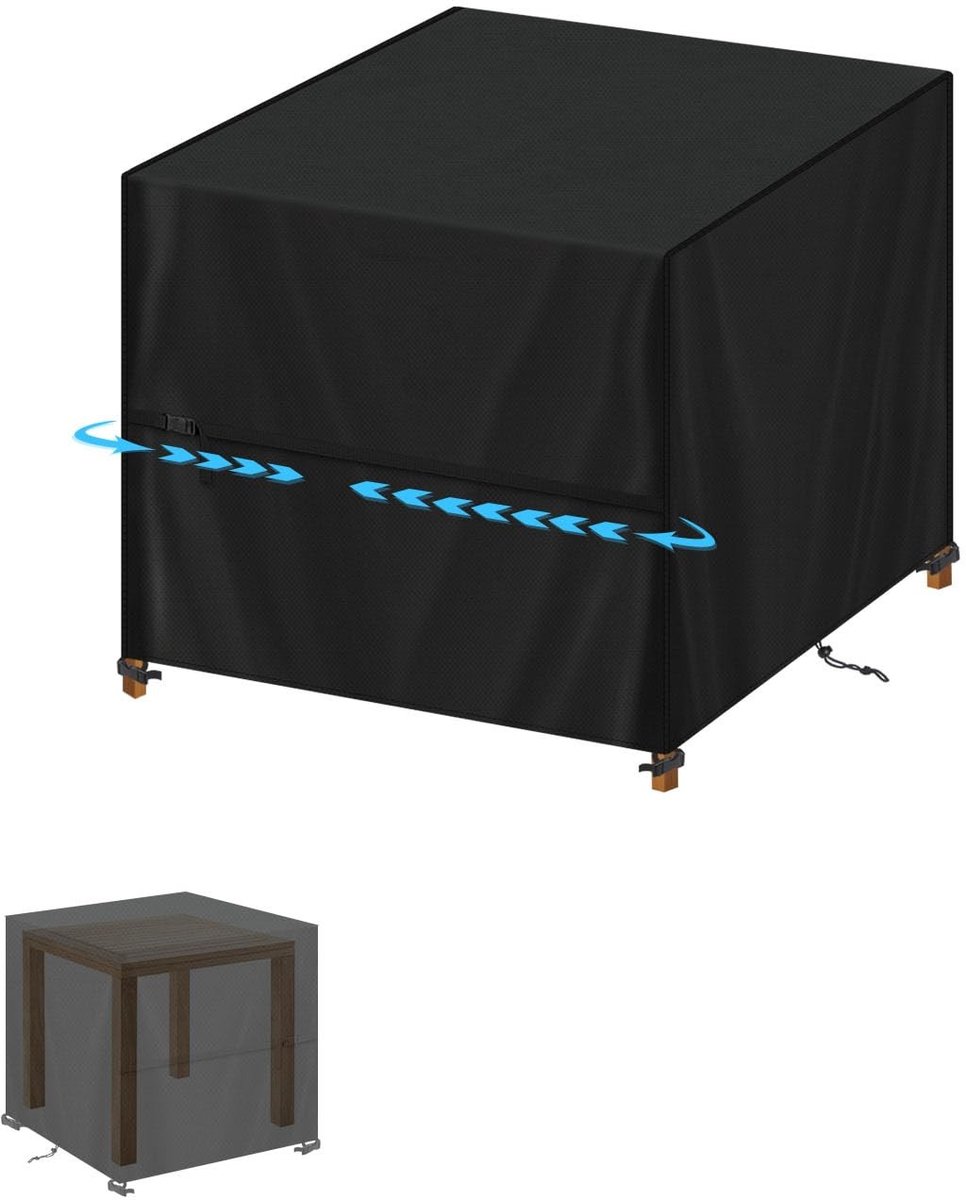 Omgoods - Weerbestendige Tuinmeubelhoes voor Tafel en Vuurkorf - 420D Oxford Stof