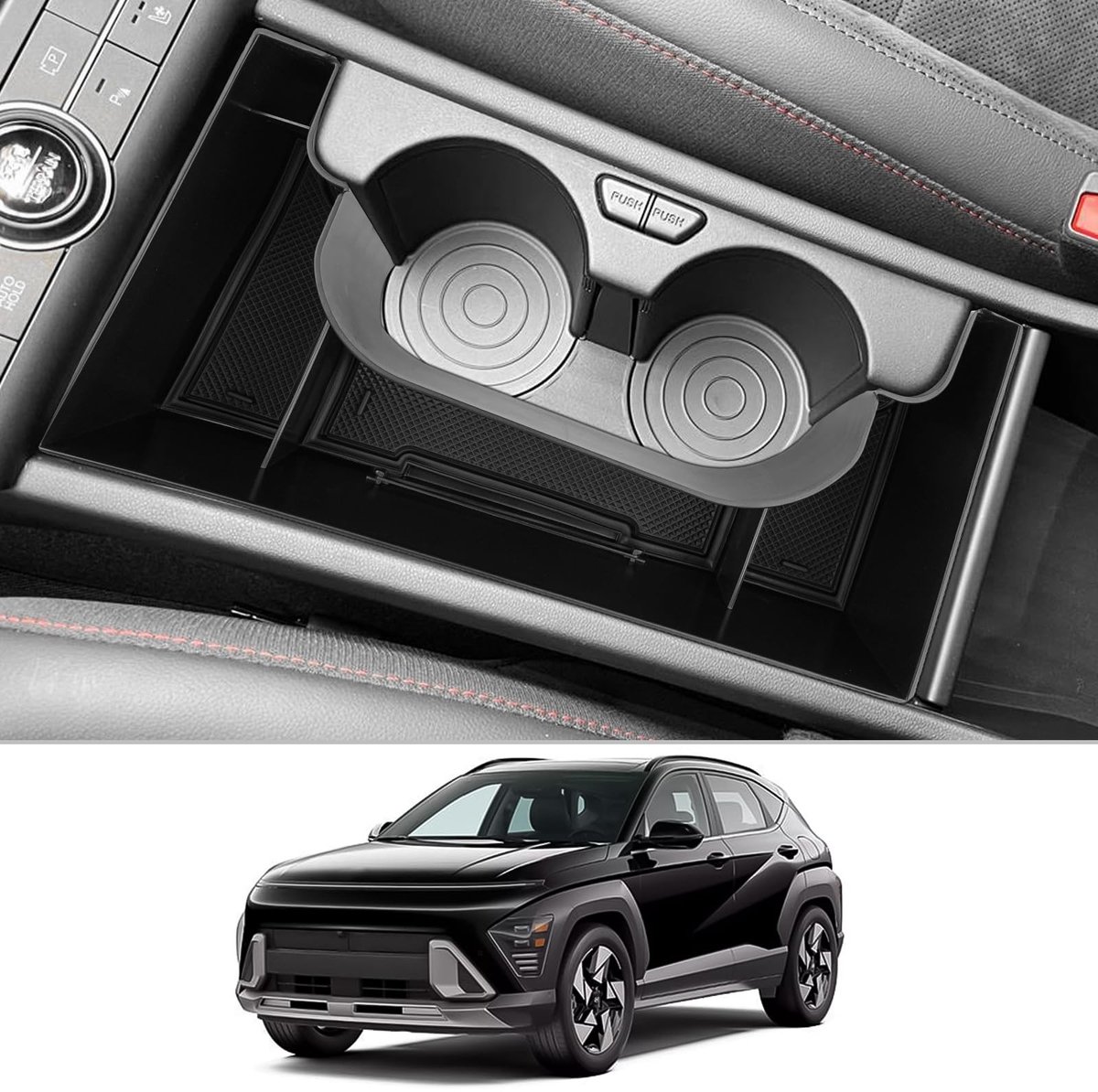 Omgoods - Center Console Organizer voor Hyundai Kona SX2 2024
