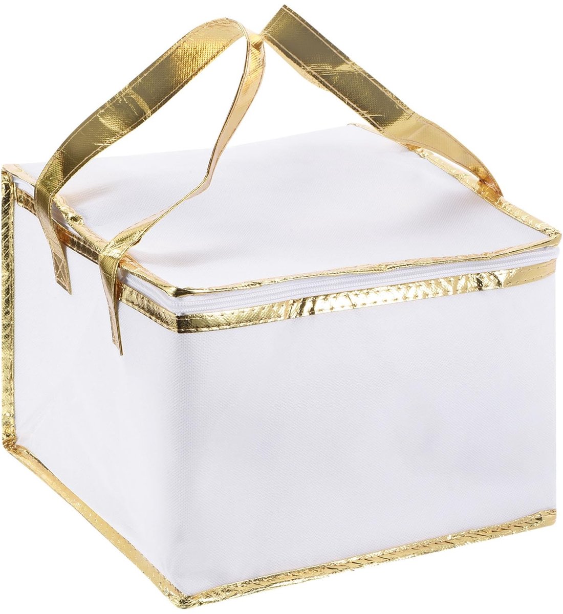 Omgoods - Geïsoleerde Boodschappentas voor Voedsel (Wit, 27cm)