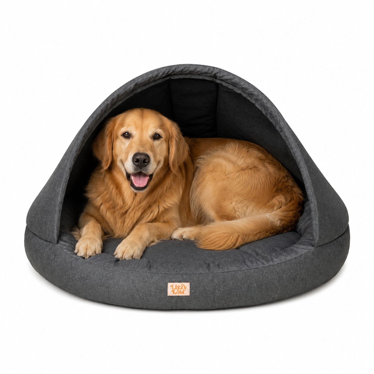Lizzy & Lola – Hondenbed - Hondenmand - Cavy XXL – 100 cm - Black