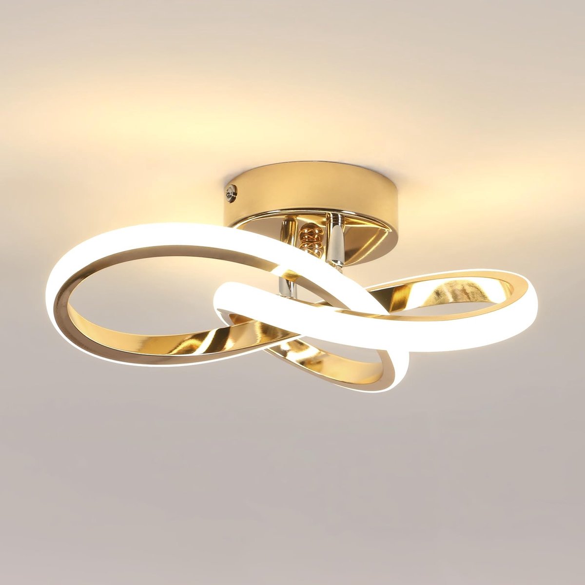 Omgoods - Moderne LED Plafondlamp 22W met Bloem Design