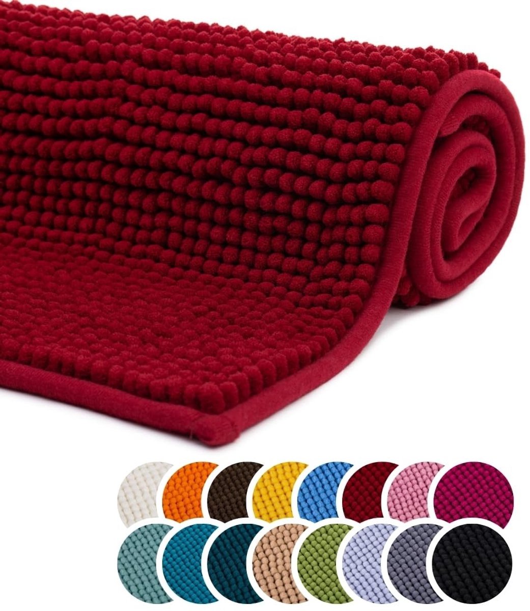 Omgoods - Luxe Badmat 60 x 100 cm van 100% Polyester Microvezel