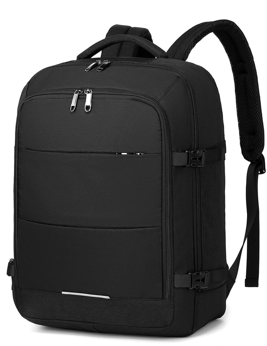 Omgoods - Handbagage Tas voor Onder de Zitplaats, 45 x 36 x 20 cm, Zwart