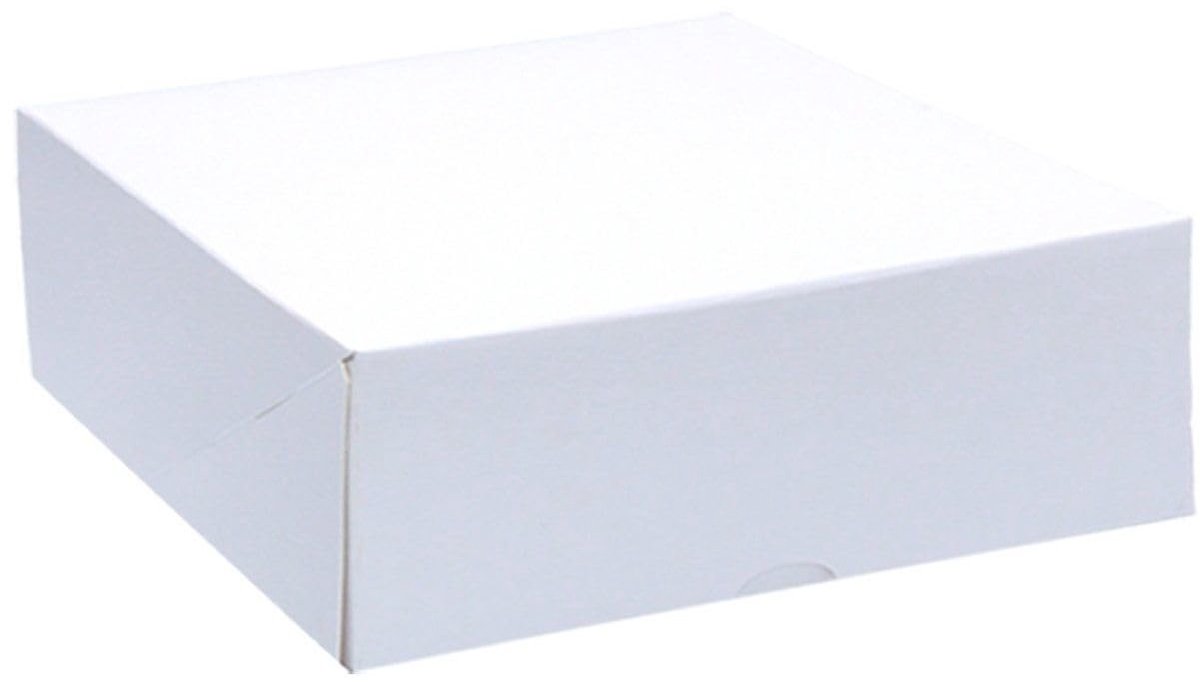 Omgoods - 50 Stuks Cakeboxen van Hard Karton 32 x 32 x 9 cm