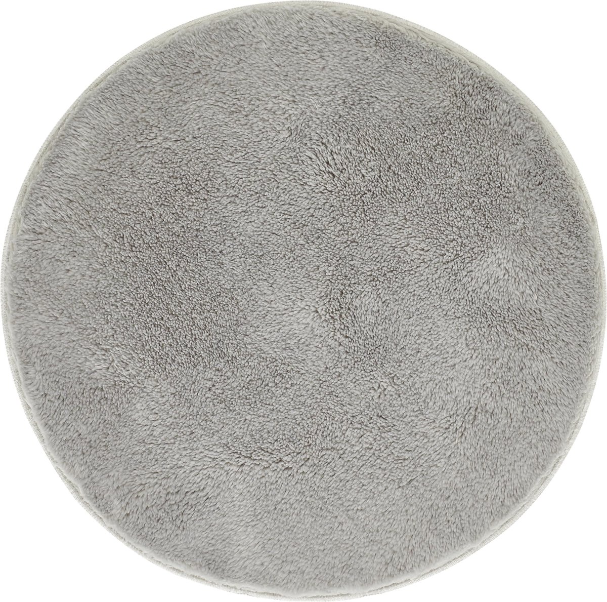Omgoods - Antislip Ronde Badmat van 60 cm in Grijs