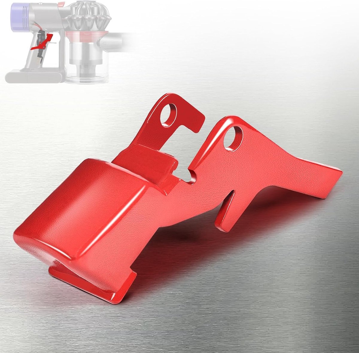 metalen V7 V8 schakelaar compatibel met Dyson V7 Trigger knop stofzuiger, V8 knop reserveonderdelen, ontgrendelingsknop accessoires