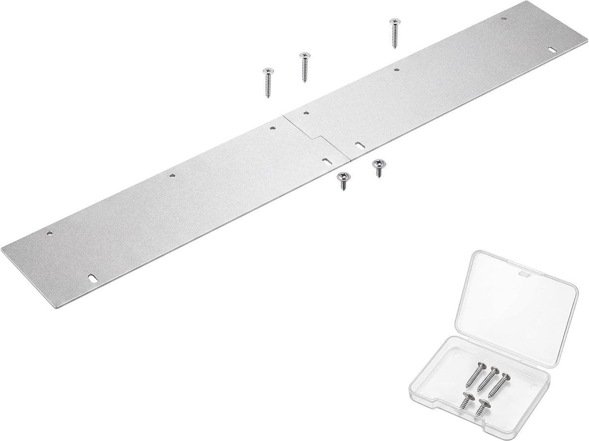 Dampbarrière 60 Cm, Geschikt Voor BSH-Vaatwassers | Tweedelige Constructie Van Aluminium 5052, Vochtbestendig, Voor Werkblad Inclusief Montageschroeven