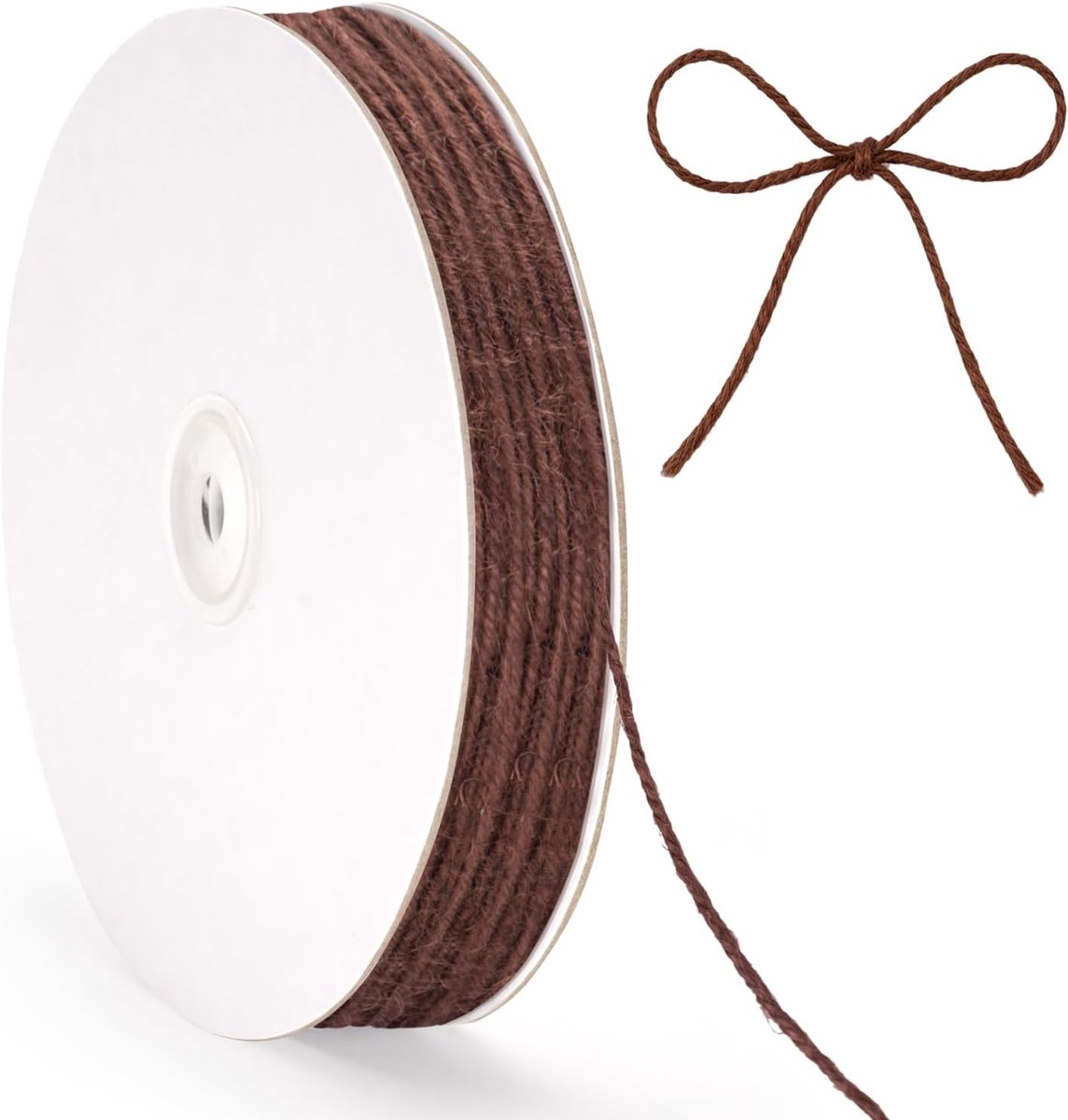 100 m jute koord, 2 mm, jute koord, tuinkoord voor