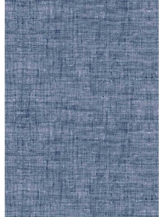 Zohome Dekbedovertrek Lino - Effen Bedlinnen - 200x220 - Blauw - Dekbedhoes van 100% Katoen van Zohome — afbeelding 4