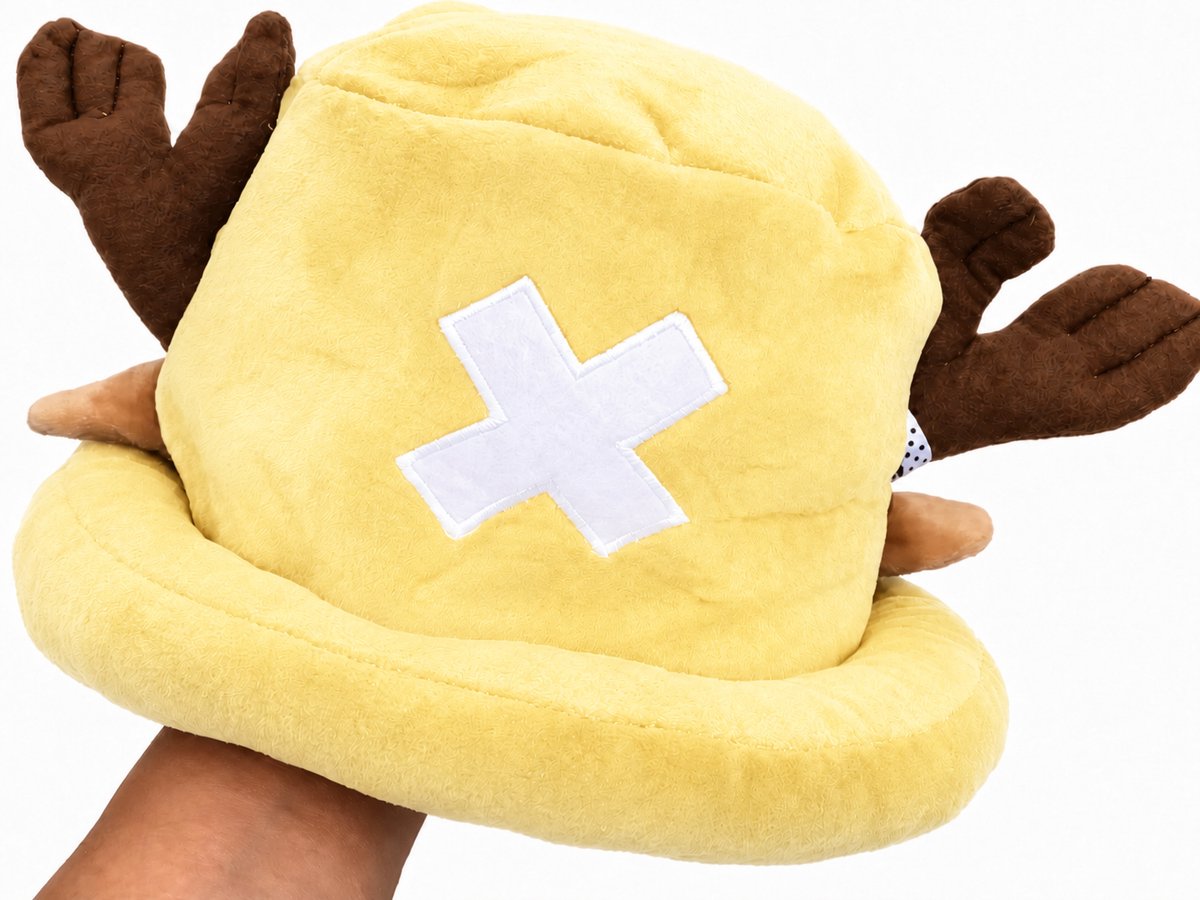 Anime bucket hat - Cosplay hoed rendier dokter - Geel bruin